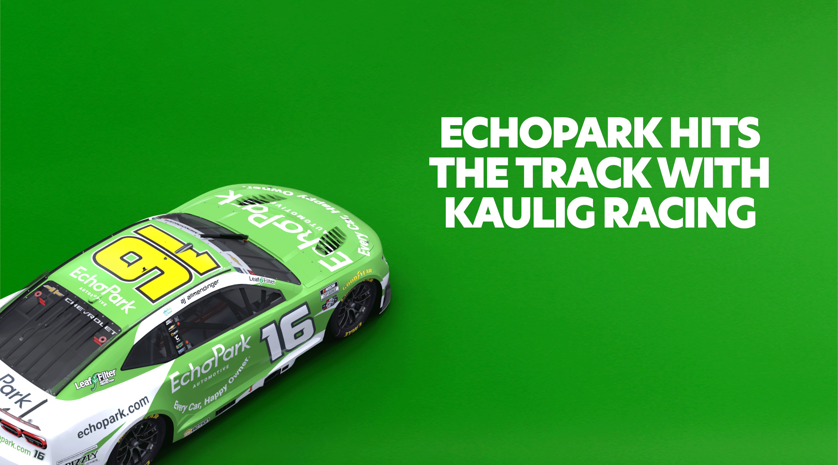 Kaulig racing hero image