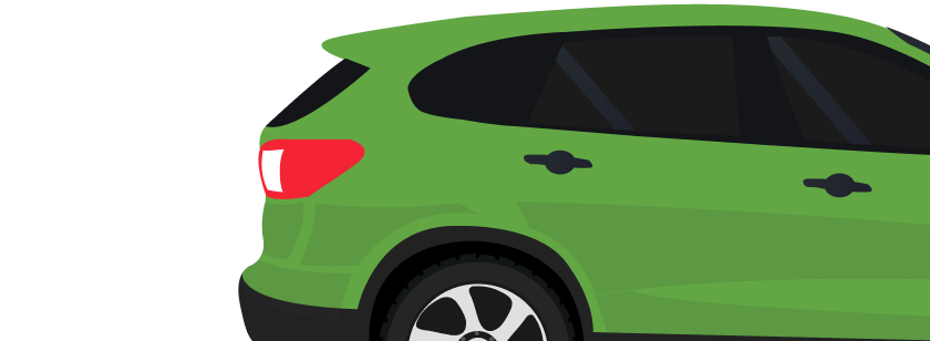 Green car image