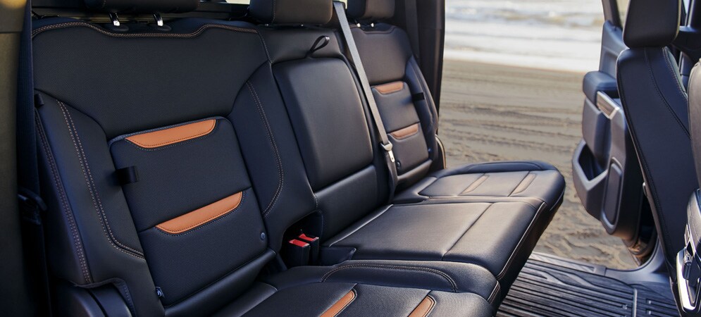 GMC Sierra rear seating